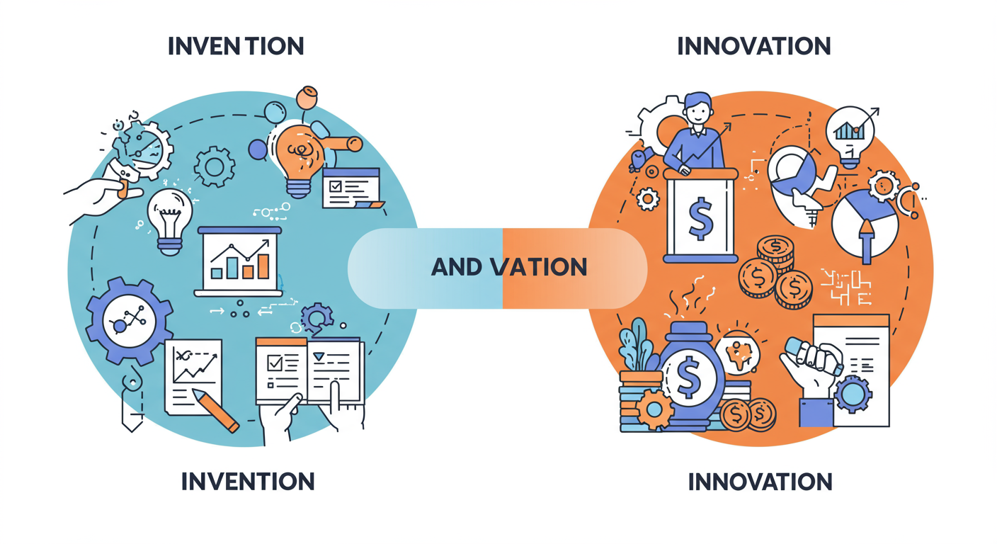 The Difference Between Invention and Innovation